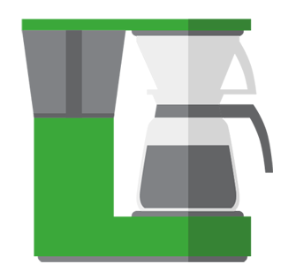 kaffe, kaffemaskine, coffee, coffeemachine, artikler, årsrapport, illustration, illustrere, tegning, illustrator, håndtegning, digital, skitse, logo, vector, vektor, naturalistisk, naturtro, vignet, vignetter, præcision,